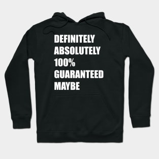 absolutely 100% Hoodie